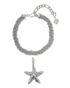 Parker Starfish Silver Statement Necklace