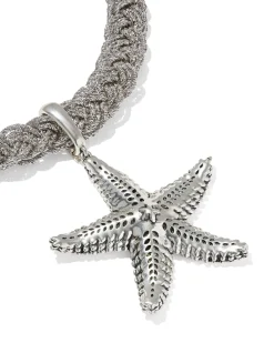 Parker Starfish Silver Statement Necklace