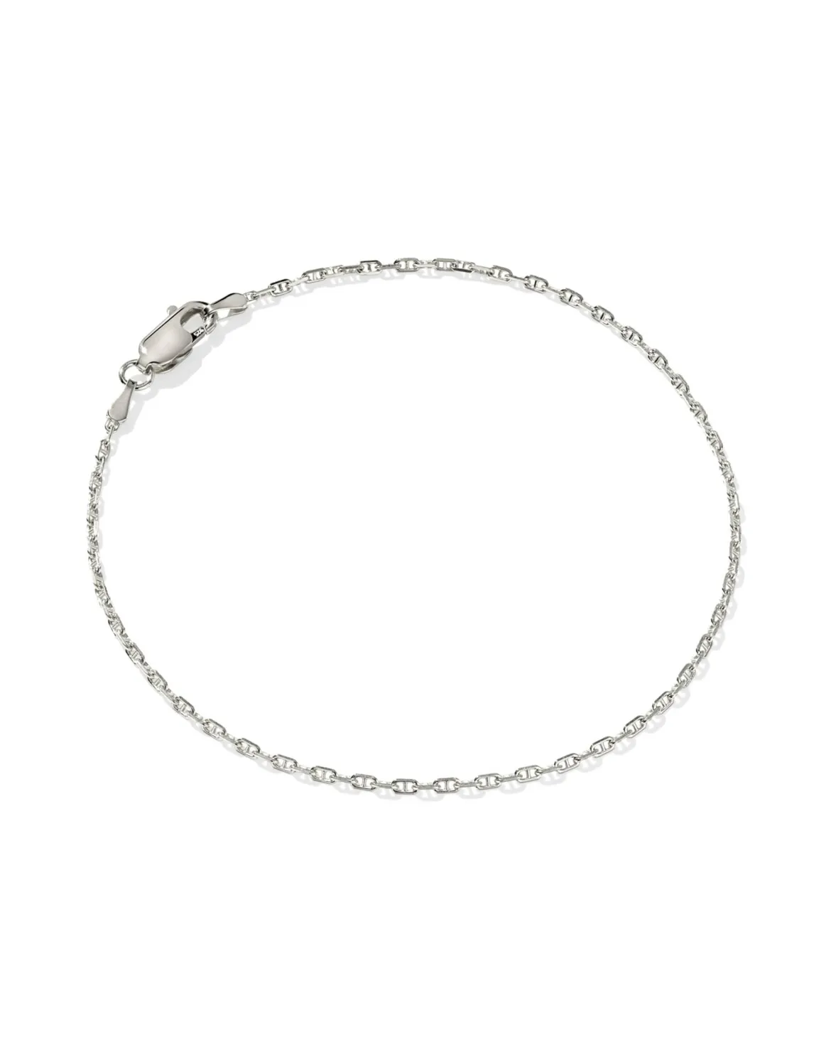 Ramsey Oxidized Sterling Silver Chain Bracelet