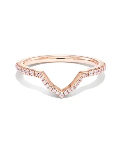 Signature Band Ring in 14k Rose Gold