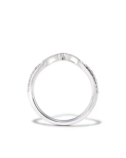 Signature Band Ring in 14k White Gold