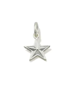 Small Star Charm in Sterling Silver