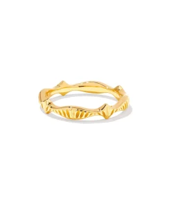 Sophee Band Ring in 18k Gold Vermeil