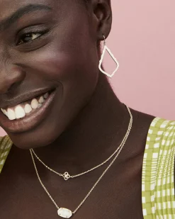 Sophia Drop Earrings in Rose Gold