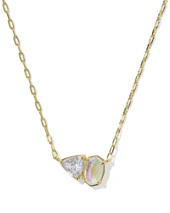 Tatum April Short Pendant Necklace