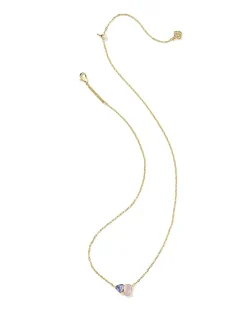 Tatum February Short Pendant Necklace