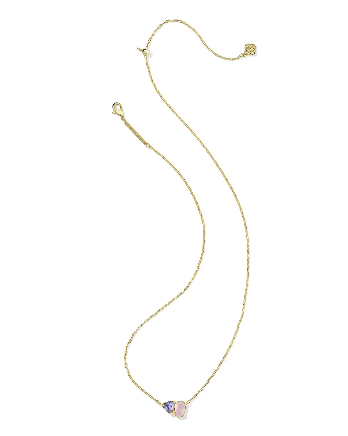 Tatum February Short Pendant Necklace
