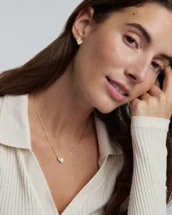 Tatum Gold Stud Earrings