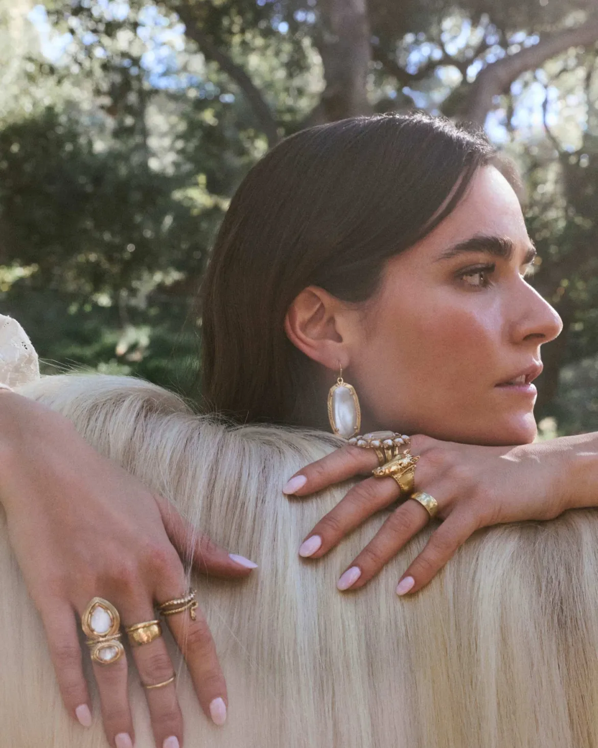 Tedi Vintage Gold Band Ring