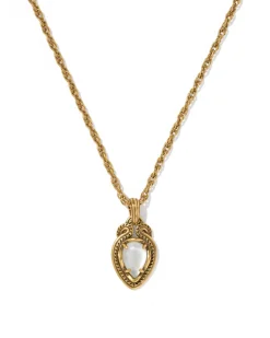 Tedi Vintage Gold Short Pendant Necklace