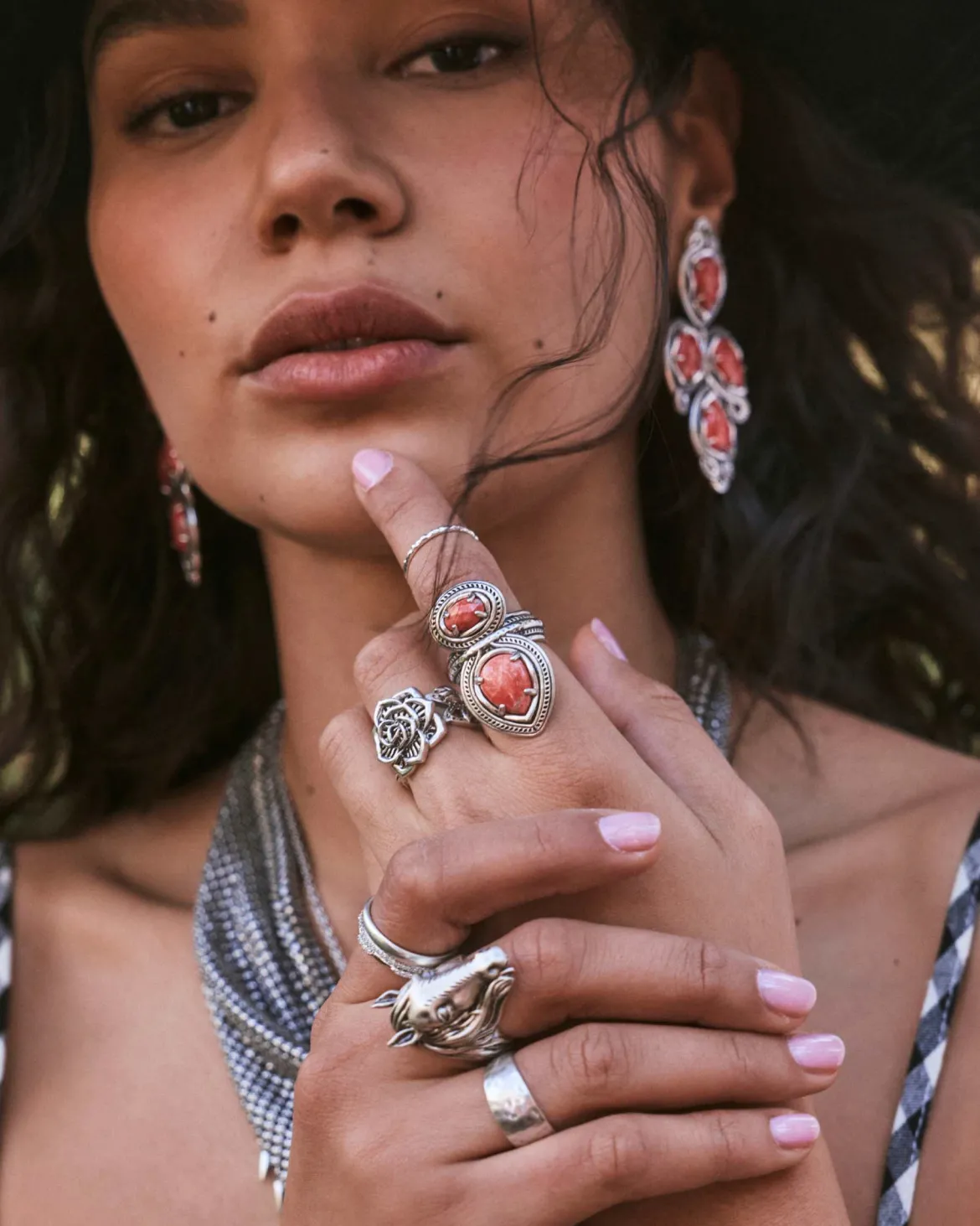 Tedi Vintage Silver Band Ring
