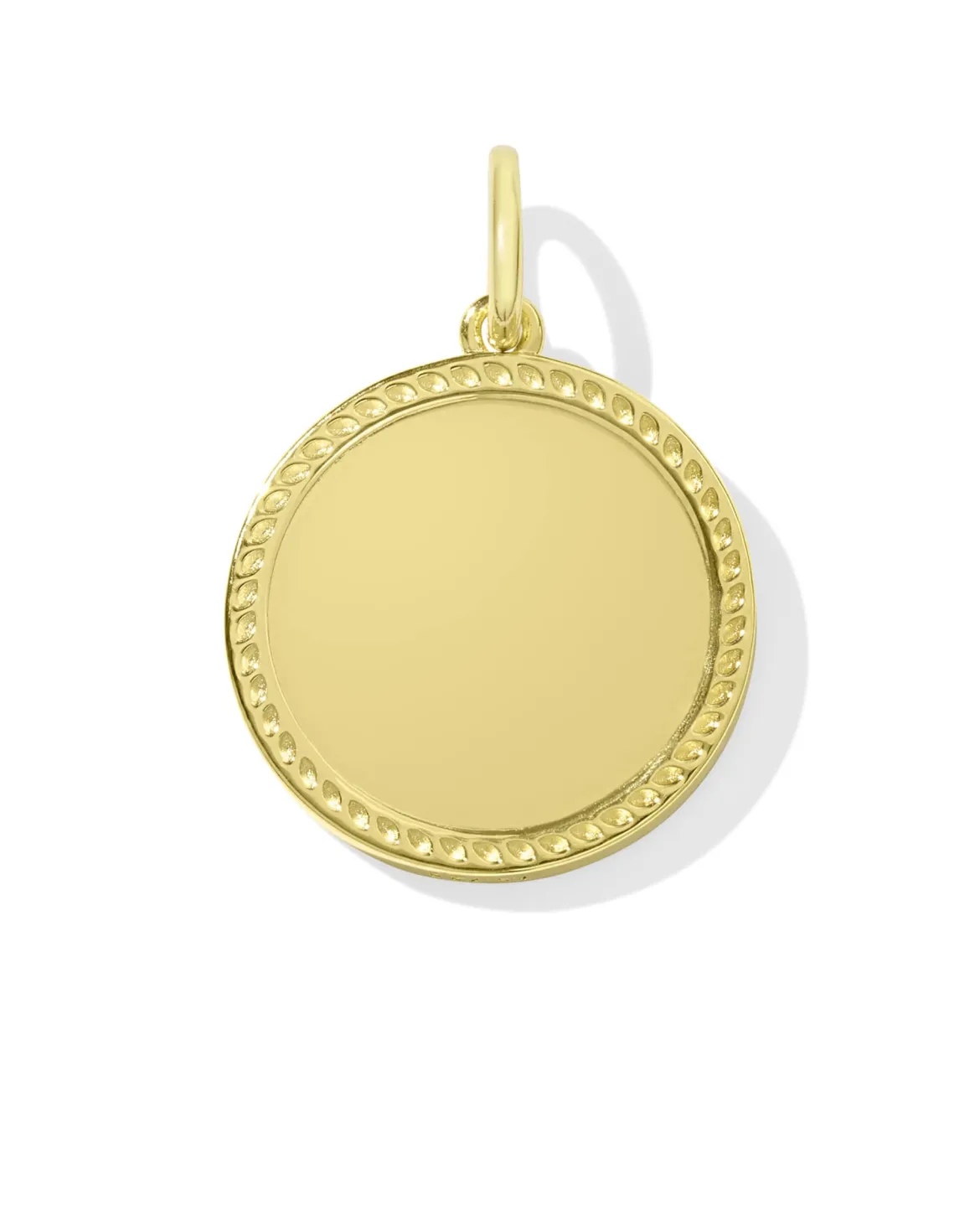 Texas Coin Charm in 18k Gold Vermeil