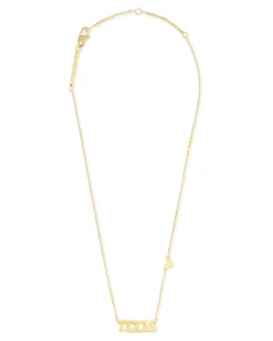 Texas Pendant Necklace in 18k Gold Vermeil